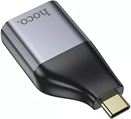 Кабель (шлейф) Hoco UA35 Type-C - RJ45 grey - миниатюра 3 Кабель (шлейф) Hoco UA35 Type-C - RJ45 grey - миниатюра 3