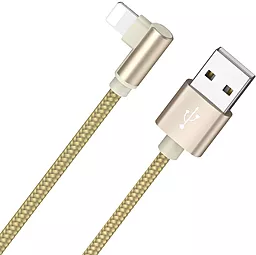 Кабель Borofone BX26 Express USB-A - Lightning 12w 2.4a 1м cable Gold - миниатюра 3 Кабель Borofone BX26 Express USB-A - Lightning 12w 2.4a 1м cable Gold - миниатюра 3