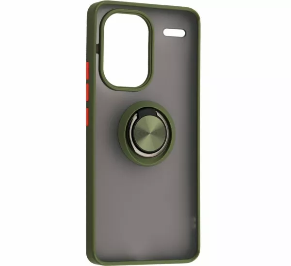Чохол 1TOUCH Gingle Ring Case для Xiaomi Redmi Note 13 Pro Plus 5G Khaki - фото 1
