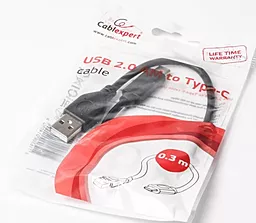 Кабель Cablexpert USB-A - Type-C 12w 2.4a 0.5м cable Black (CCP-USB2-AMCM-0.5м) - мініатюра 2 Кабель Cablexpert USB-A - Type-C 12w 2.4a 0.5м cable Black (CCP-USB2-AMCM-0.5м) - мініатюра 2