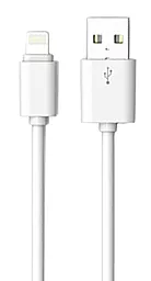 Кабель LDNio SY-05 USB-A - Lightning 12w 2.4a 2м cable White - фото Кабель LDNio SY-05 USB-A - Lightning 12w 2.4a 2м cable White