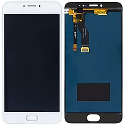 Дисплей Meizu M3 Note (M681H) с тачскрином, оригинал, White - фото Дисплей Meizu M3 Note (M681H) с тачскрином, оригинал, White