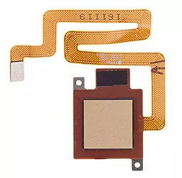 Шлейф Xiaomi Redmi 4 со сканером отпечатка пальца Gold - фото Шлейф Xiaomi Redmi 4 со сканером отпечатка пальца Gold