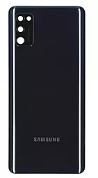 Задняя крышка корпуса Samsung Galaxy A41 A415 2020 со стеклом камеры Original Prism Crush Black