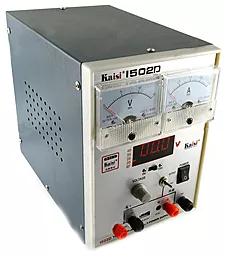 Лабораторний блок живлення KAiSi 1502D 15V 2A - фото Лабораторний блок живлення KAiSi 1502D 15V 2A