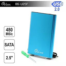 Кишеня для HDD PrologiX BS-U25F (BS-U25F-BLUE) Blue