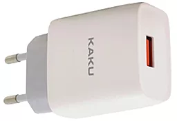 Сетевое зарядное устройство iKaku KSC-394 BEICHI 12W 2.4A 1USB-A White - миниатюра 2