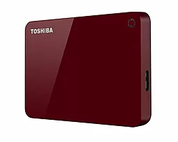 Внешний жесткий диск Toshiba 2.5" USB 3TB Toshiba Canvio Advance Red (HDTC930ER3CA) Red - миниатюра 3