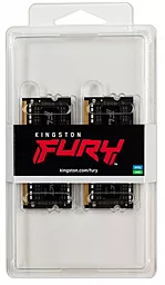 Оперативна пам'ять для ноутбука Kingston Fury DDR4 16GB (2x8GB) 2666 MHz (KF426S15IBK2/16) - мініатюра 3