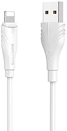 Кабель USB Borofone BX18 Lightning Cable White