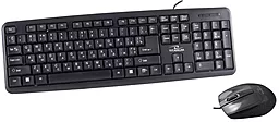 Комплект (клавиатура+мышка) Esperanza TK110 USB Black