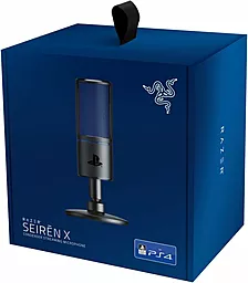 Микрофон Razer Seiren X for PS4 Black/Blue (RZ19-02290200-R3G1) - миниатюра 5