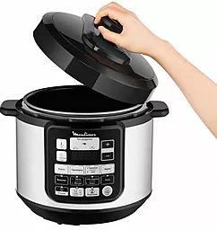 Мультиварка - скороварка Moulinex CE620D34 - мініатюра 6 Мультиварка - скороварка Moulinex CE620D34 - мініатюра 6