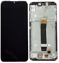 Дисплей Motorola Moto E6 Plus (XT2025) з тачскріном і рамкою, Black