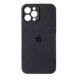 Чехол Silicone Case Full Camera для Apple iPhone 12 Pro Max pebble