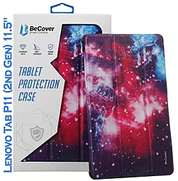 Чехол для планшета BeCover Smart Case для планшета Lenovo Tab P11 (2nd Gen) (TB-350FU/TB-350XU) 11.5" Space (708693) - фото Чехол для планшета BeCover Smart Case для планшета Lenovo Tab P11 (2nd Gen) (TB-350FU/TB-350XU) 11.5" Space (708693)