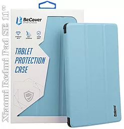 Чехол для планшета BeCover Smart Case для Xiaomi Redmi Pad SE11" Light Blue (709870) - фото Чехол для планшета BeCover Smart Case для Xiaomi Redmi Pad SE11" Light Blue (709870)