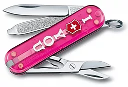 Мультитул Victorinox Classic The Gift (0.6223.T855) Pink - фото Мультитул Victorinox Classic The Gift (0.6223.T855) Pink
