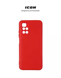 Чохол ArmorStandart ICON Case для Xiaomi Redmi 10, Redmi 10 2022 Red (ARM62761) - мініатюра 3