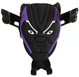 Держатель с автозажимом EasyLife Marvel Series Black Panther Black - фото Держатель с автозажимом EasyLife Marvel Series Black Panther Black