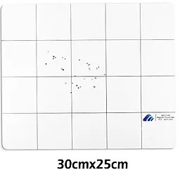 Магнитный мат, Покрытие для работы AxTools для раскладки винтов и запчастей при разборке (30см х 25см) - миниатюра 2