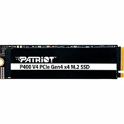 SSD Накопитель Patriot P400 V4 1TB M.2 2280 PCIe NVMe Gen4x4 TLC (P400VP1TBM28H) - фото SSD Накопитель Patriot P400 V4 1TB M.2 2280 PCIe NVMe Gen4x4 TLC (P400VP1TBM28H)
