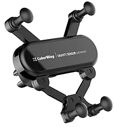 Держатель ColorWay Gravity Holder Black (CW-CHG11-BK) - миниатюра 2 Держатель ColorWay Gravity Holder Black (CW-CHG11-BK) - миниатюра 2