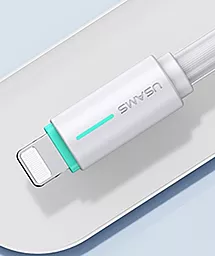 Кабель Usams SJ735 USB Type-C - Lightning 30w 3a 1м PD сable White - миниатюра 2 Кабель Usams SJ735 USB Type-C - Lightning 30w 3a 1м PD сable White - миниатюра 2