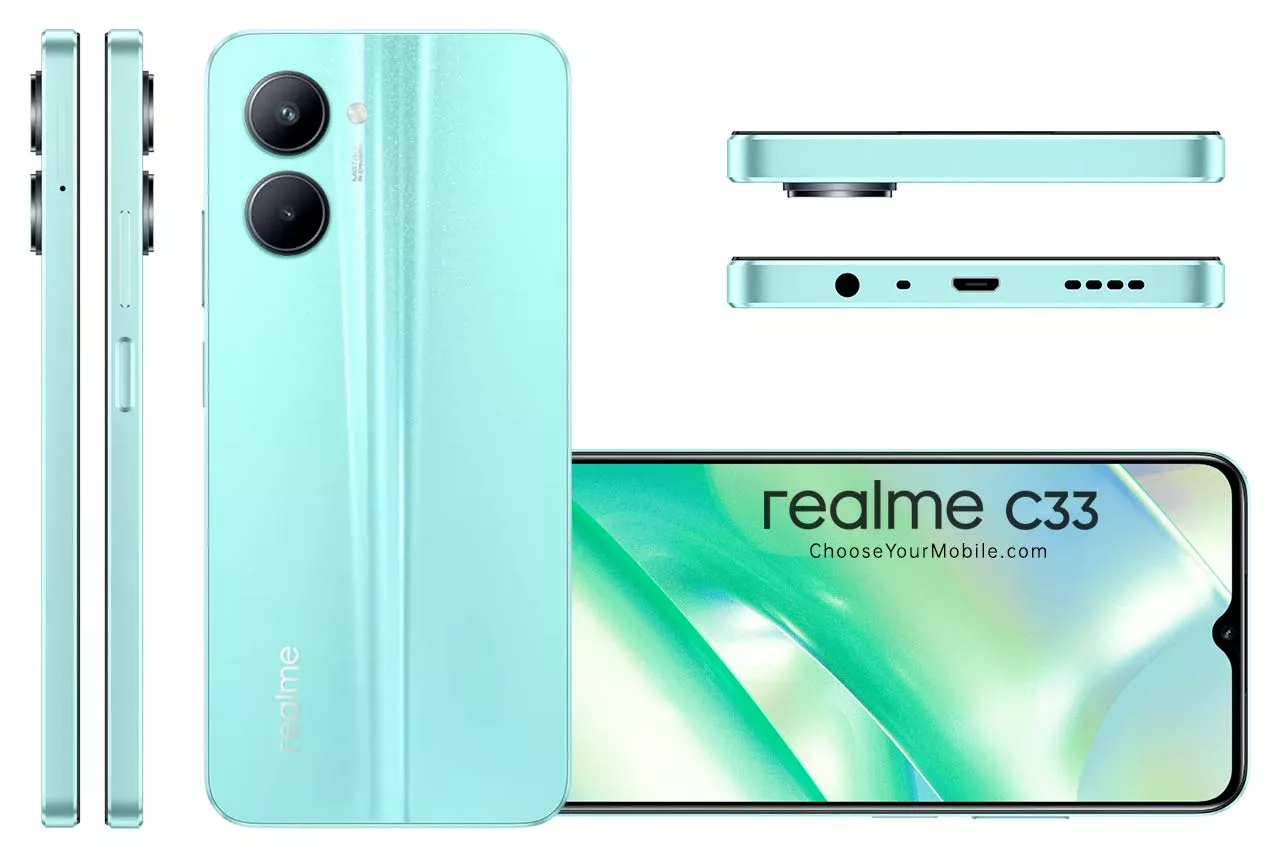 Смартфон Realme C33 4/64GB Blue - фото 5