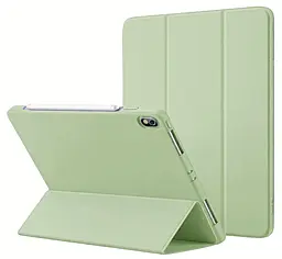 Чохол для планшету BeCover Tri Fold Soft TPU Silicone для Apple iPad Air 11" M4 2026 Green (715237) - фото Чохол для планшету BeCover Tri Fold Soft TPU Silicone для Apple iPad Air 11" M4 2026 Green (715237)