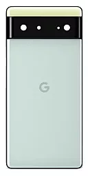 Задняя крышка корпуса Google Pixel 6 со стеклом камеры Original Sorta Seafoam