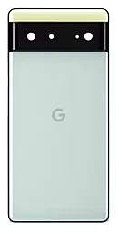 Задняя крышка корпуса Google Pixel 6 со стеклом камеры Original Sorta Seafoam - фото Задняя крышка корпуса Google Pixel 6 со стеклом камеры Original Sorta Seafoam