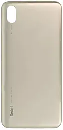 Задняя крышка корпуса Xiaomi Redmi 7A Original Matte Gold - фото Задняя крышка корпуса Xiaomi Redmi 7A Original Matte Gold