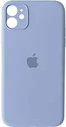 Чохол Silicone Case Full Camera для Apple iPhone 12 Mini Lilac Cream