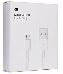 Кабель USB ArmorStandart micro USB Cable White (ARM58525) - миниатюра 2