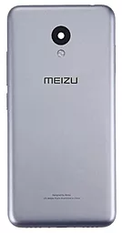 Задняя крышка корпуса Meizu M3 / M3 Mini (M688H) со стеклом камеры Original Grey