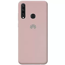 Чехол Epik Silicone Cover Full Protective (AA) Huawei Y6p Pink Sand