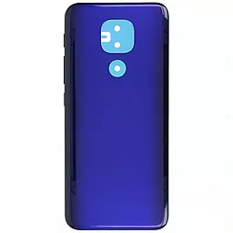Задняя крышка корпуса Motorola Moto G9 Play XT2083 Sapphire Blue - фото Задняя крышка корпуса Motorola Moto G9 Play XT2083 Sapphire Blue