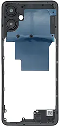 Рамка корпуса Samsung Galaxy A06 A065 Black - фото Рамка корпуса Samsung Galaxy A06 A065 Black
