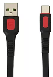 USB Кабель ArmorStandart 2.4А USB Type-C Cable Black (ARM59536)