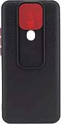 Чехол Epik Camshield mate Xiaomi Redmi 9 Black/Red