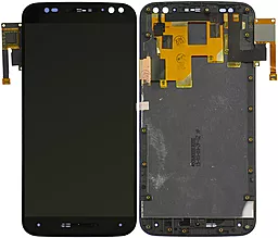 Дисплей Motorola Moto X Style (XT1570, XT1572, XT1575) с тачскрином и рамкой, оригинал, Black - фото Дисплей Motorola Moto X Style (XT1570, XT1572, XT1575) с тачскрином и рамкой, оригинал, Black