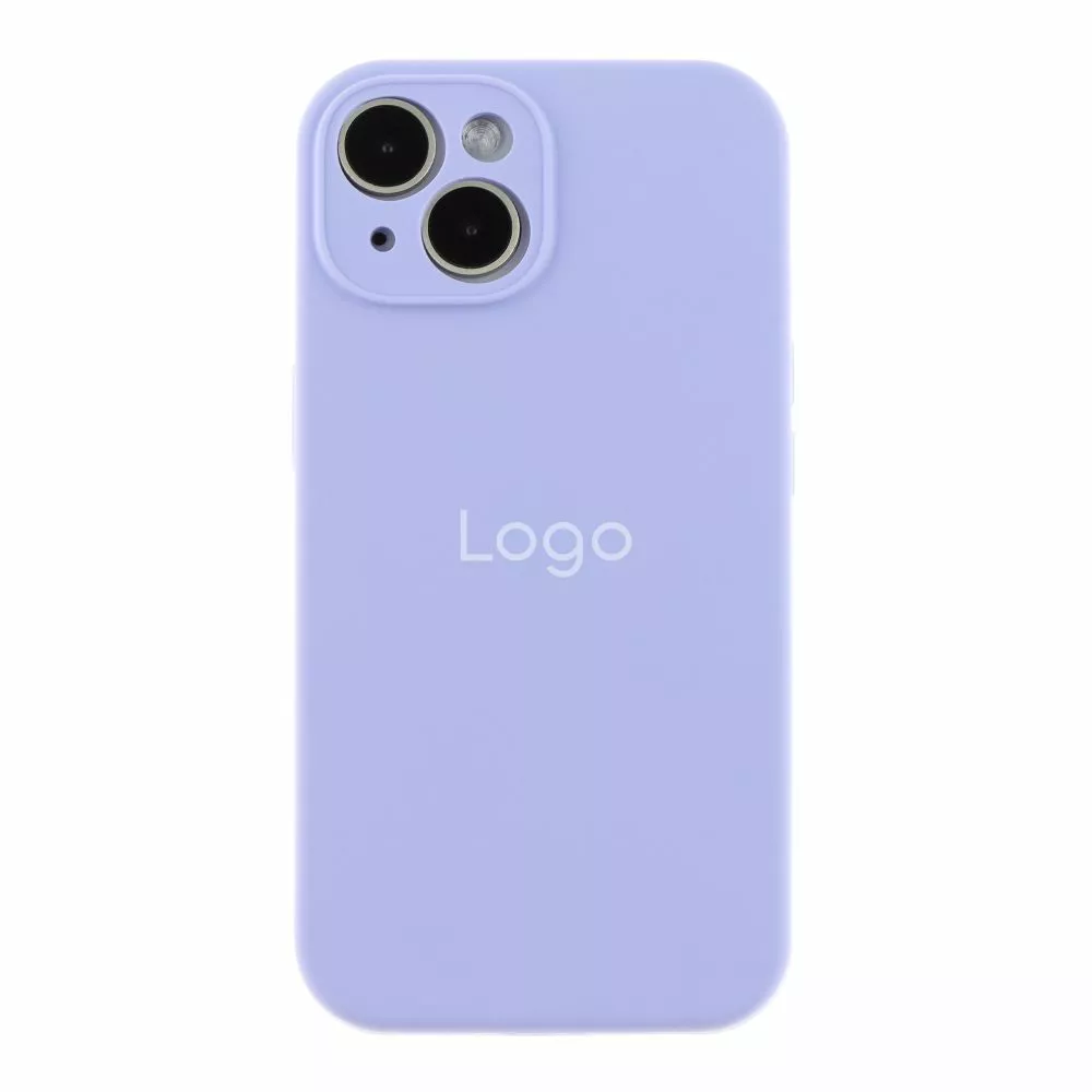 Чехол Silicone Case Full Camera для Apple iPhone 15 Elegant Purple - фото 1