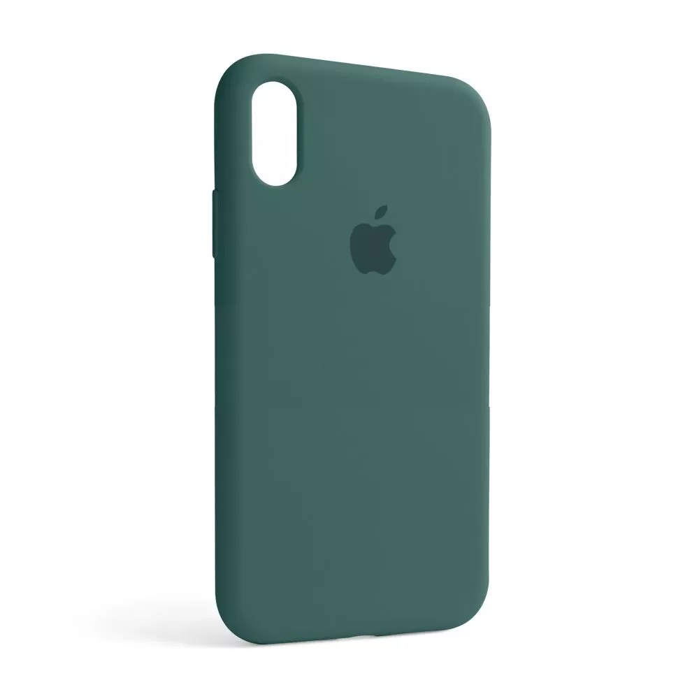 Чохол Silicone Case Full для Apple iPhone XR Pine Green - фото 1