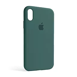 Чехол Silicone Case Full для Apple iPhone XR Pine Green