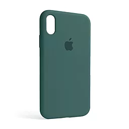 {"ru": "Чехол", "uk": "Чохол"} Silicone Case Full для Apple iPhone XR Pine Green