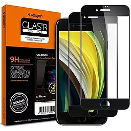 Захисне скло Spigen Glas.TR Full Cover для Apple iPhone 7, iPhone 8, iPhone SE(2020/2022) Black (AGL01315)