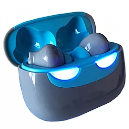 Наушники Earbuds SmilePods Gray/Blue