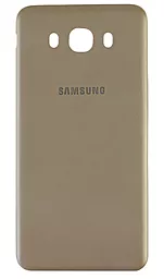 Задняя крышка корпуса Samsung Galaxy J7 2016 J710F  Gold
