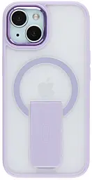 {"ru": "Чехол", "uk": "Чохол"} Viva FlexGuard Magnetic Ring Stand для Apple iPhone 15  Purple